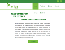 Tablet Screenshot of fruiticaegypt.com